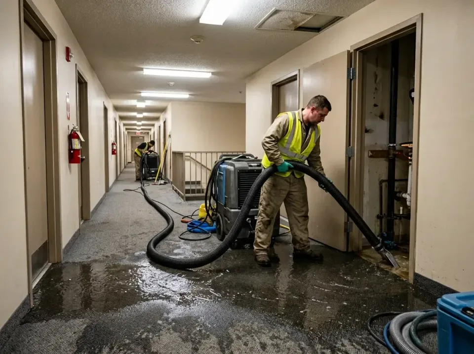 multi-unit-apartment-hallway-f-005 — frequently asked questions, Emergency Burst Pipe Water Extraction & Removal in Monaca,…